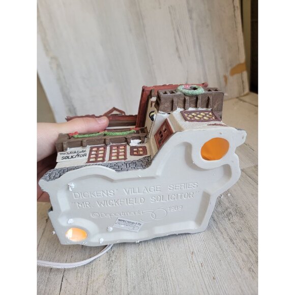 Dept 56 55506 Mr. Wickfield Solicitor heritage village accessory xmas - Picture 8 of 9